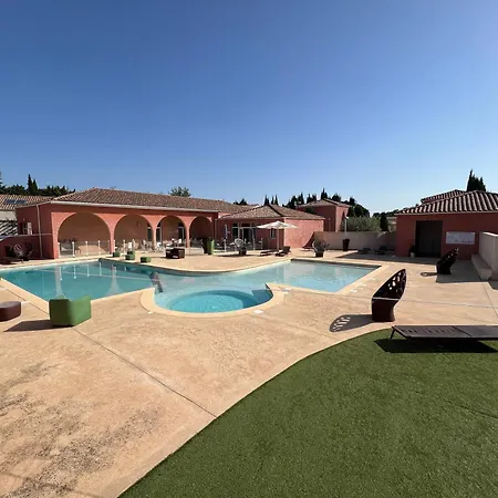 Domaine De Bacchus-villa Occitane-climatisee 4 Couchages Nyaraló *