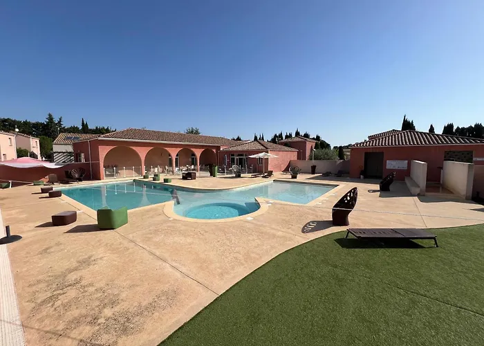 Domaine De Bacchus-villa Occitane-climatisee 4 Couchages Semesterbostad *