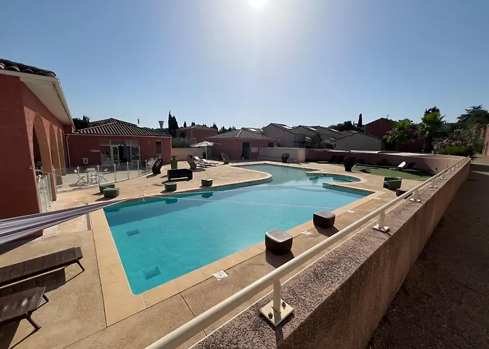 Domaine De Bacchus-villa Occitane-climatisee 4 Couchages Semesterbostad *